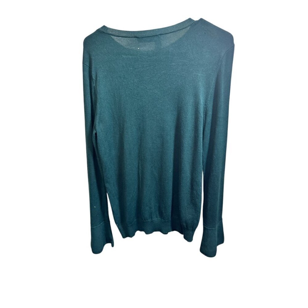 Ivanka Trump Women's Dark Green Casual Sweater